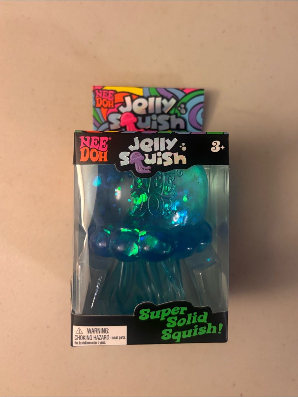 New doh Jelly Squish! Blue viral Toy